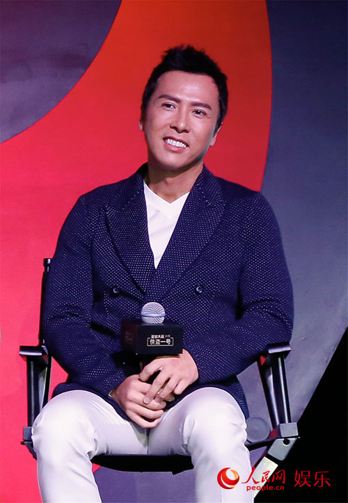 专访甄子丹：从影34年拒做