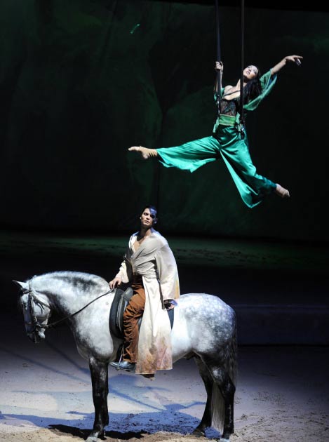 新版“舞马”下周返回京城预计在中国演160场