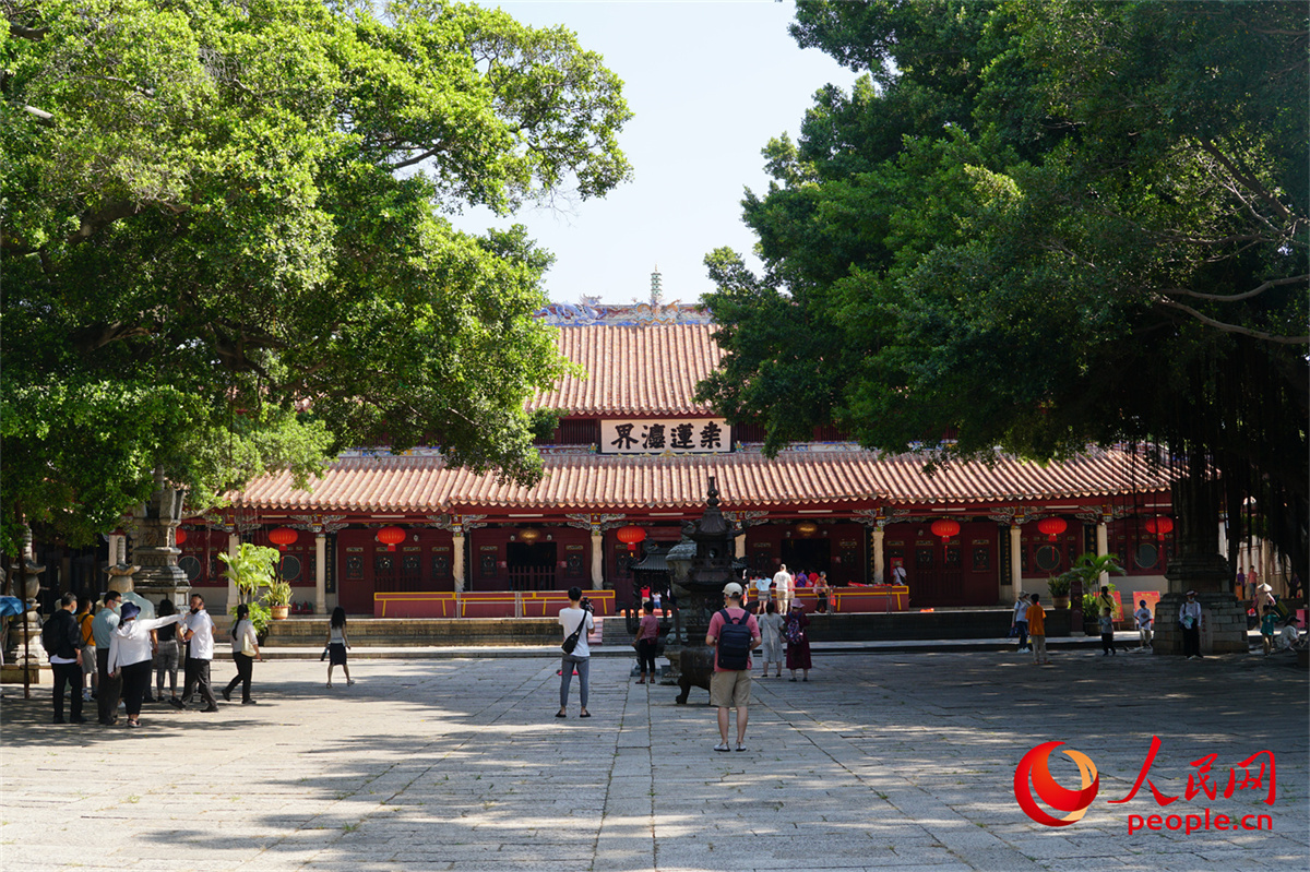开元寺大雄宝殿。人民网 刘微摄