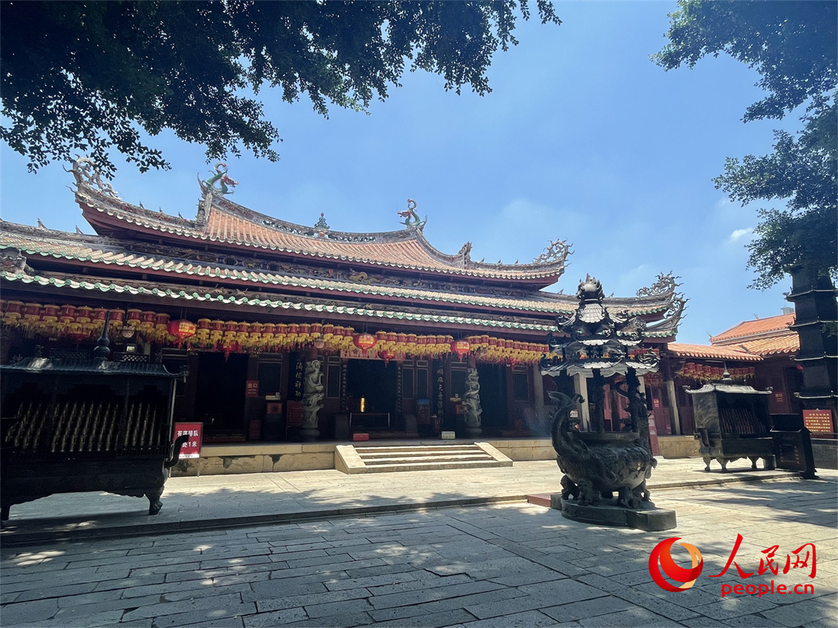 天后宫正殿。人民网 刘微摄