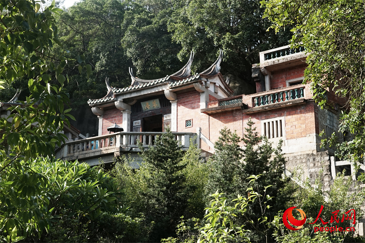 草庵。人民网 刘微摄