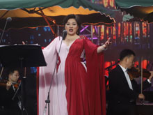 北京长城音乐会-歌唱家黄英激情高歌