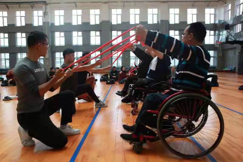 2021年全国残疾人社会体育指导员师资骨干培训班在石家庄开班