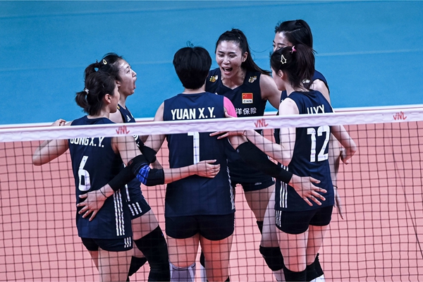 奥运新周期 中国再出发丨中国女排3:0胜比利时女排 迎来世联赛第二站开门红