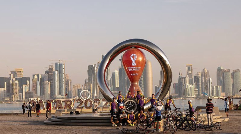 卡塔尔世界杯：多哈街头氛围渐浓