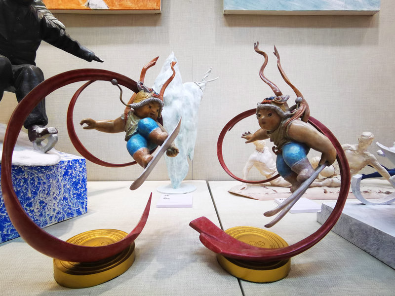 展品:龙腾虎跃。