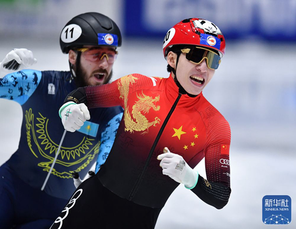 2024年短道速滑世锦赛第二日：孙龙、林孝埈夺冠 中国队收获两金