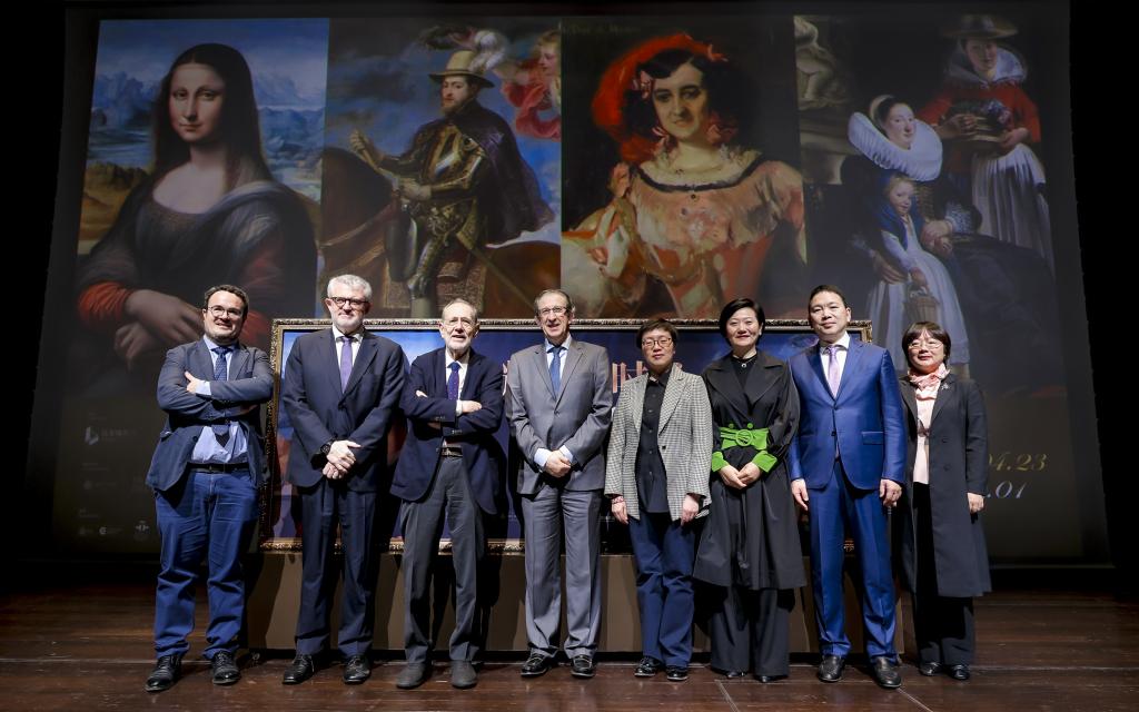   Opening scene of "Glorious Age: Spanish Past in Prado Museum"