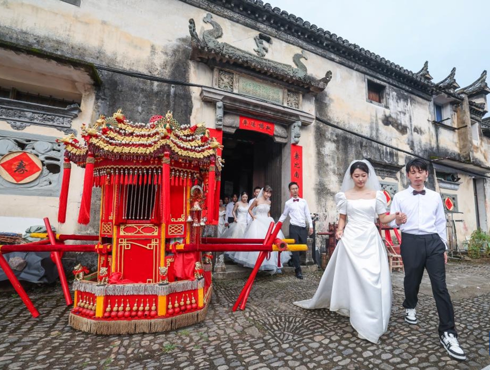 浙江诸暨：美丽乡村开展“七夕”民俗文化旅游活动