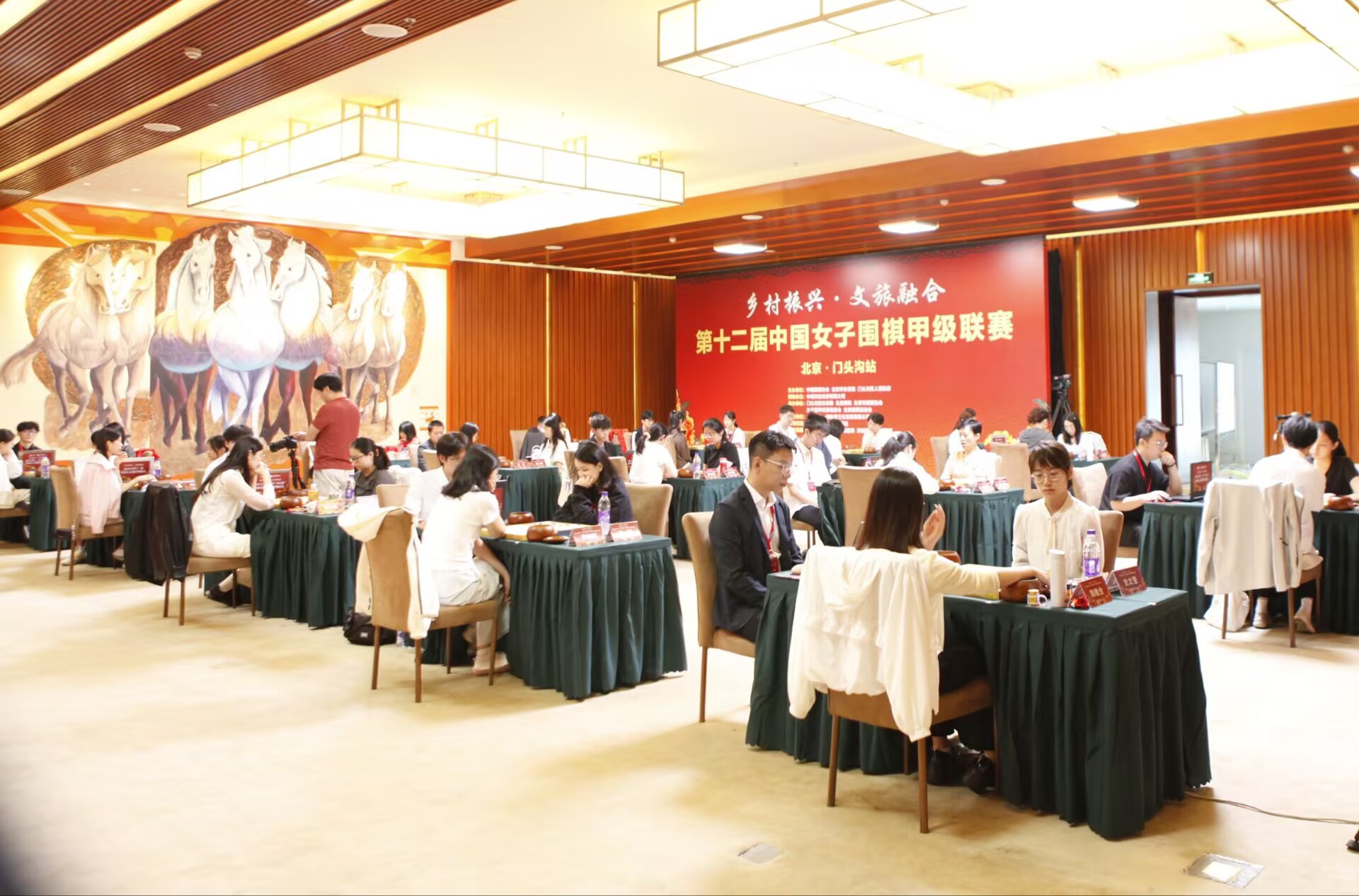 比賽現場。成盤人民網記者 李乃妍攝