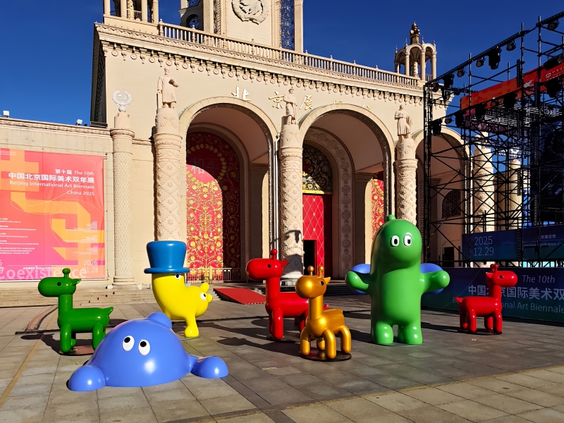 展览现场。受访者供图