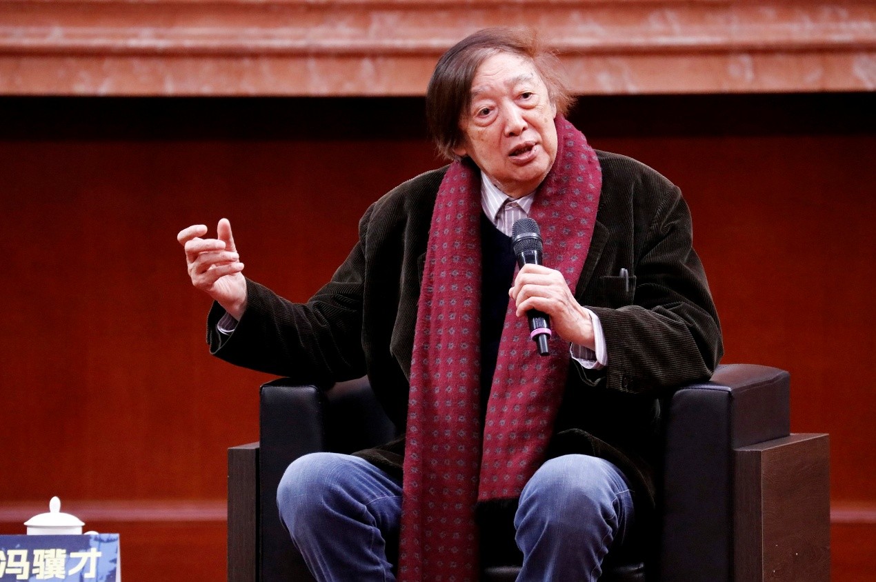 冯骥才。东说念主民文体出书社供图