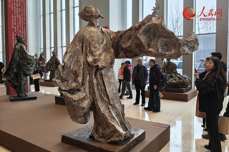 《李白》。人民网记者 韦衍行摄