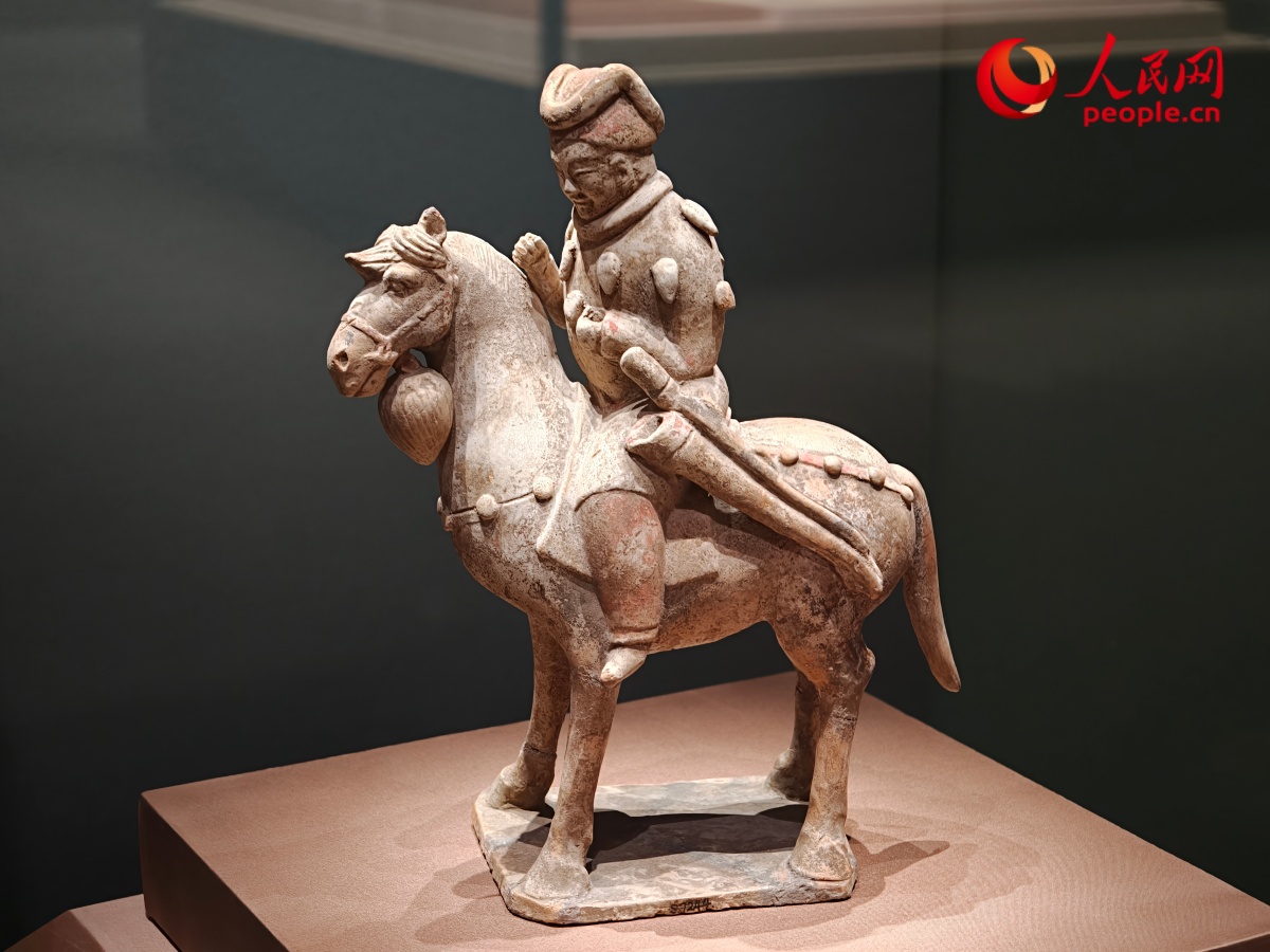 酒神骆驼。人民网记者 韦衍行摄