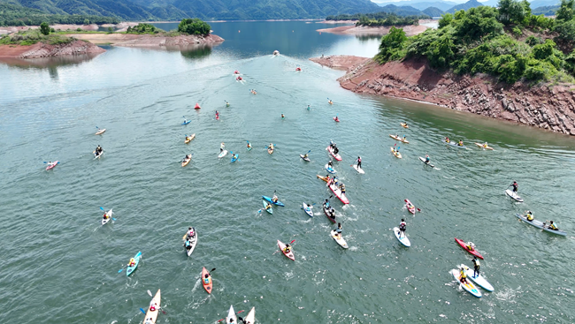 2026全国山水户外大会活动现场。中国登山协会供图