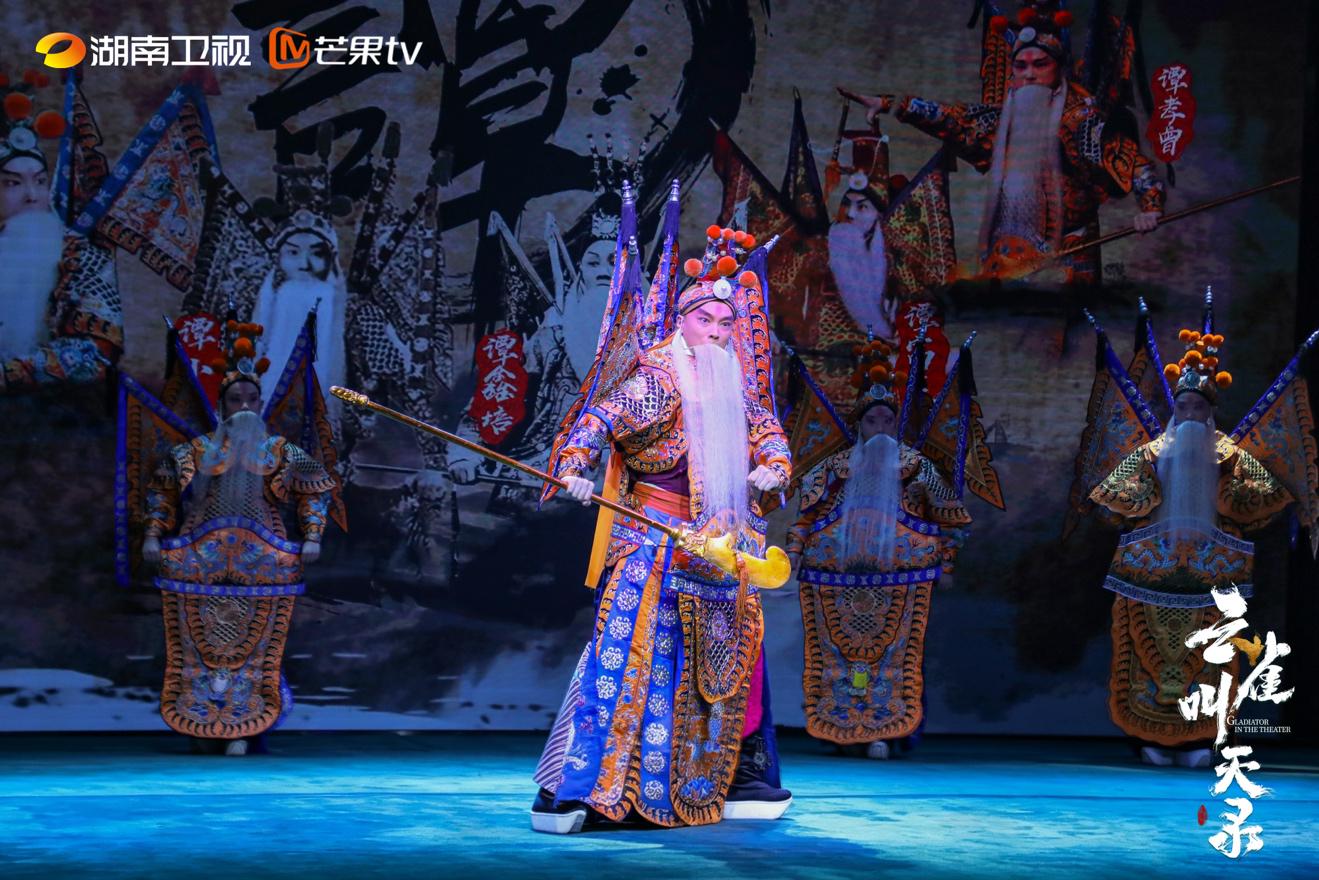 《云雀叫天录》戏曲指导、中国京剧谭门第七代嫡传人谭正岩带来《传承定军山》。主办方供图