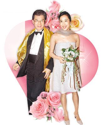 组图:朱玲玲罗康瑞 排除万难 完婚 百位亲友见证