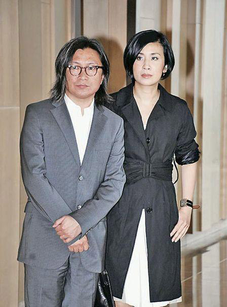 吴君如和丈夫陈可辛(资料图片)