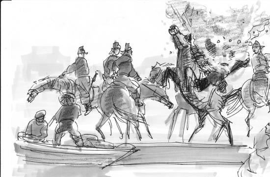 《狄仁杰》打造盛唐全景 徐克导演亲笔手稿曝