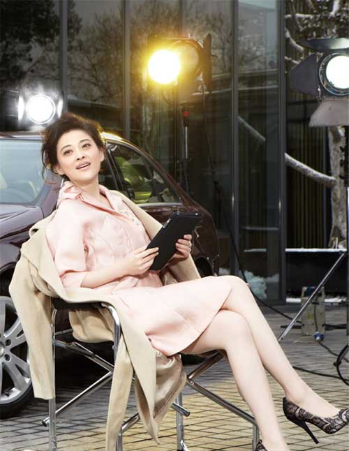  梅婷 最新时尚芭莎 大片 出炉 靓丽短发造型曝光