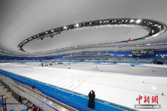 4月7日，“相约北京”冰上项目测试活动速度滑冰比赛在北京国家速滑馆拉开帷幕。 <a target='_blank'  data-cke-saved-href='http://www.chinanews.com/' href='http://www.chinanews.com/'><p  align=