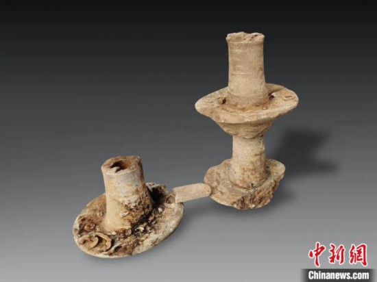 窑柱使用复原。　山西省考古研究院供图