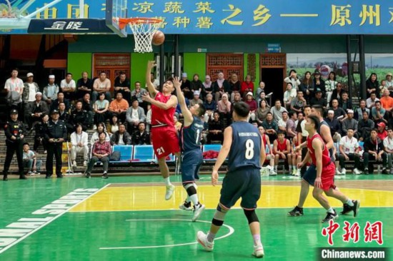 在宁夏看“村BA”：感受篮球之美