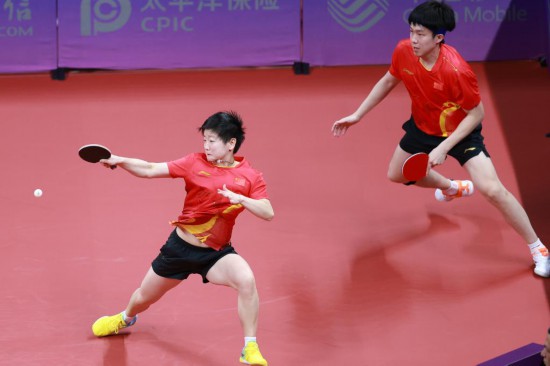 乒乓球综合：中国队提前锁定混双金牌