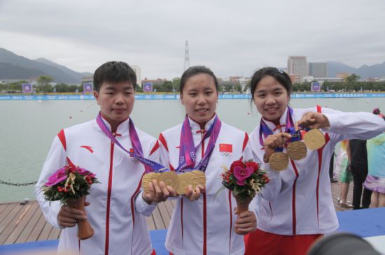温州苍南沿浦运动健儿收获5枚亚运金牌