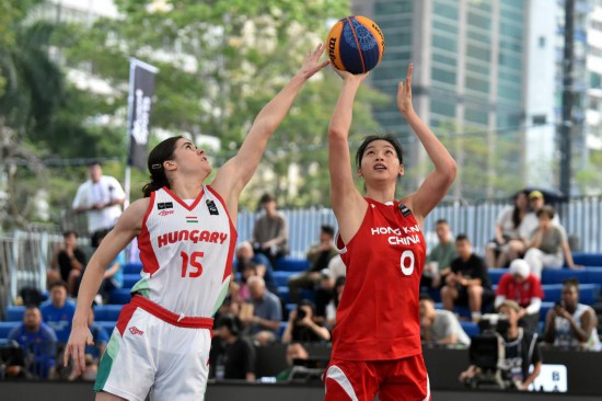 巴黎奥运会三人篮球资格赛香港站打响
