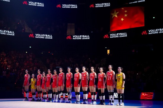 世界女排联赛中国澳门站：中国队逆转荷兰队