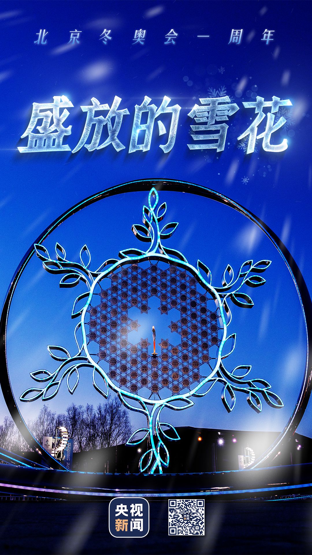北京冬奥会一周年丨盛放的雪花