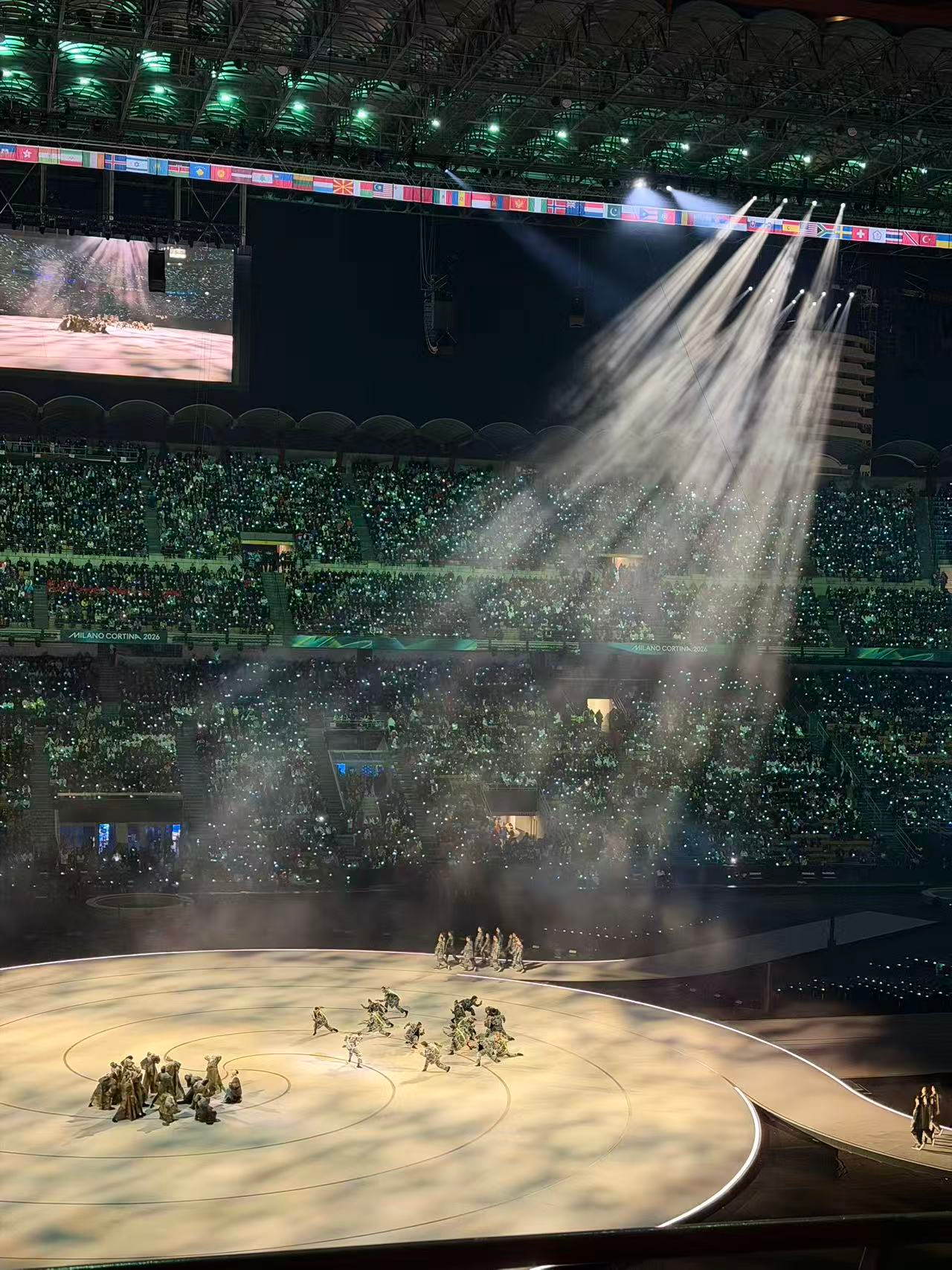 开幕式上的演出