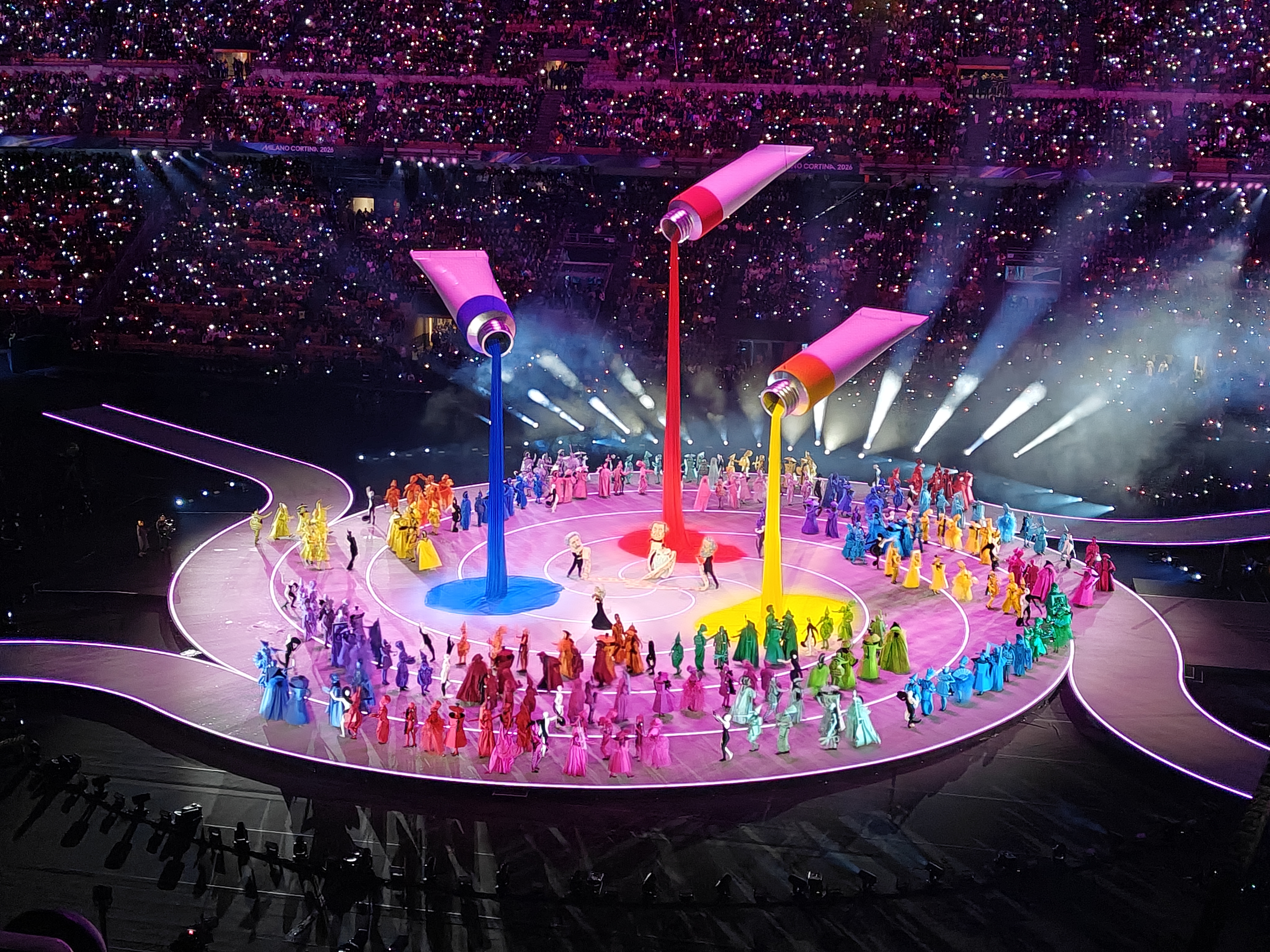 开幕式上的演出